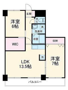 アーバンハイツ【3階】の間取り