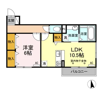 Es tupendo【3階】の間取り