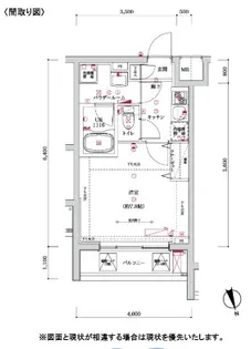 スパシエ大森エセンザ【2階】の間取り
