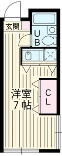 クリスティーズ世田谷【2階】の間取り