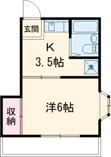 ドエル下馬【201号室】の間取り