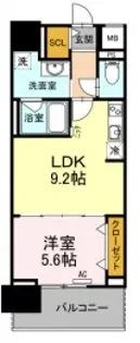 CASA94【204号室】の間取り