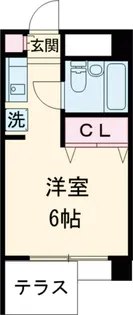 SakuRa館【1階】の間取り