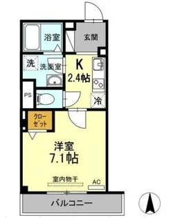 skye【2階】の間取り