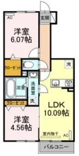 Charmant B【1階】の間取り