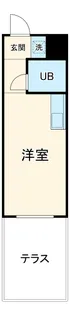 ベルトピア豊橋 Ⅱ【104号室】の間取り