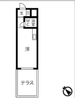 ベルトピア豊橋Ⅱ【303号室】の間取り