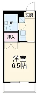 ハイシティ弥生【506号室】の間取り