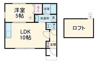 LUCE UENO【1階】の間取り