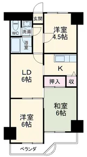 MAC綱島コート【3階】の間取り