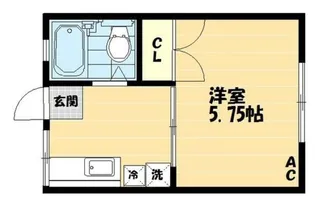 ハイツケイ【1階】の間取り