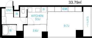 ル・パサージュ【1階】の間取り