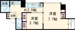 ル・パサージュ【6階】の間取り