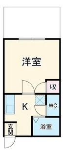 パームコート【2階】の間取り