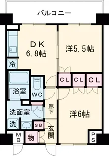 リガレーヴ【4階】の間取り