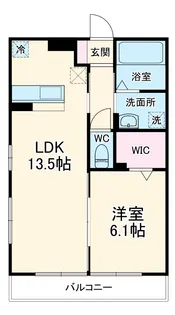 レコルトB【103号室】の間取り