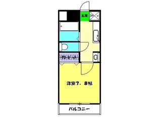 クレセントコンフォート【1階】の間取り