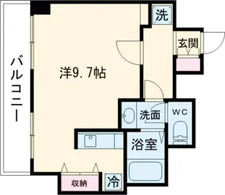 モカネスト久が原【4階】の間取り