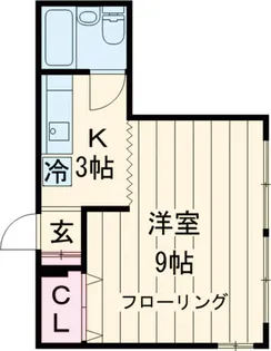 佐々木ビル【203号室】の間取り