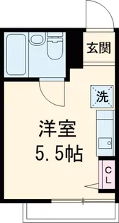ミリオンコート学芸大【202号室】の間取り
