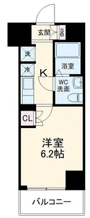 リヴシティ武蔵浦和【7階】の間取り