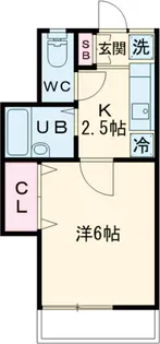 レジデンス自由が丘3【203号室】の間取り