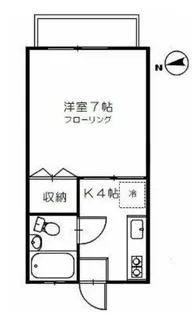 コーポニューベル【2階】の間取り