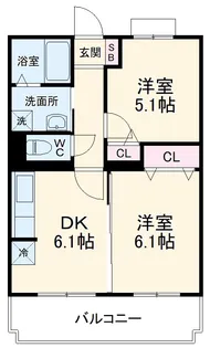 オーキッドレジデンス港北綱島ウエスト【1階】の間取り
