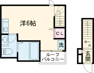 エイディハウスⅢ【2階】の間取り