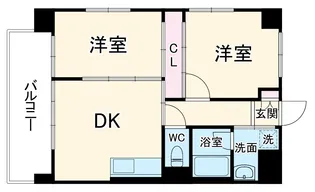 ルシェリオ【403号室】の間取り