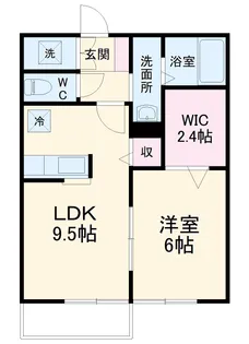 サンシティ妙蓮寺B【2階】の間取り