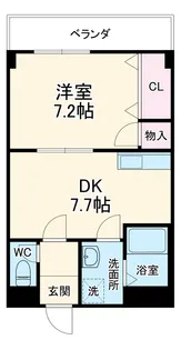 Limpiaチトセ【2階】の間取り
