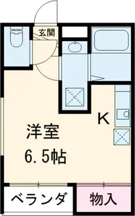 HALE三宿【1階】の間取り