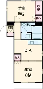 エステートピアEM【1階】の間取り