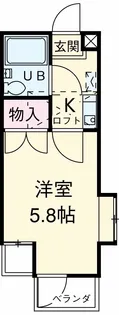 プロフィール鴻巣【101号室】の間取り