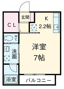 ウッドマンション・ホープ【2階】の間取り