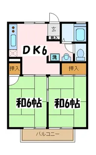 ライトコート石井【1階】の間取り