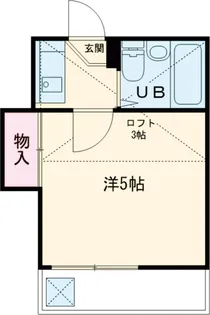 T'sフラット柴又【1階】の間取り