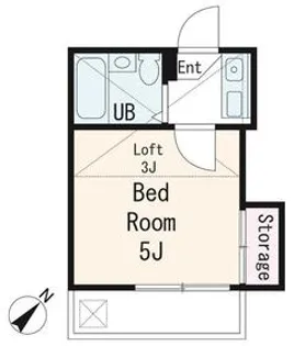 T'sフラット柴又【1階】の間取り