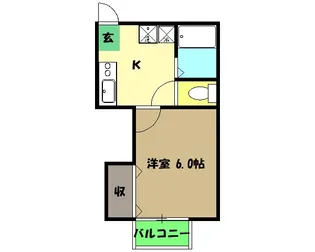 ハイツアオキ第1【101号室】の間取り