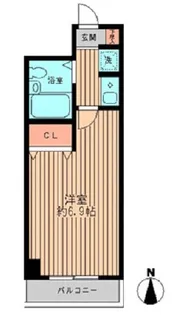 シュテルン和光【202号室】の間取り