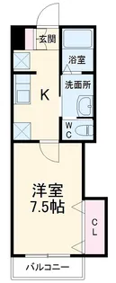 ムジカーザ【1階】の間取り