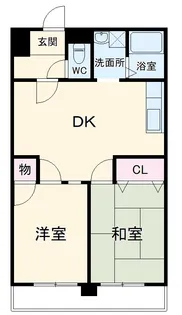 ジュネス青山【2階】の間取り