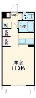 ハイライズHIRAI【2階】の間取り