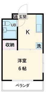 ミモザハイム【202号室】の間取り