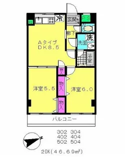 ADLビル【4階】の間取り