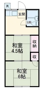 三矢梨庵【1階】の間取り