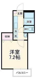 オークフォレスト【1階】の間取り