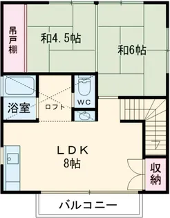 スピード若木第3【2階】の間取り