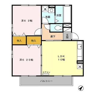 リビングタウン桶川朝日 C【1階】の間取り